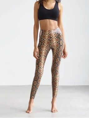 Commando Faux Snakeskin Leggings